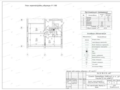 📌 Разработка проекта перепланировки в доме с деревянными перекрытиями: улица Ткачей, дом 46